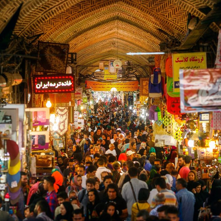 خرید اینترنتی پارچه از بازار بزرگ تهران